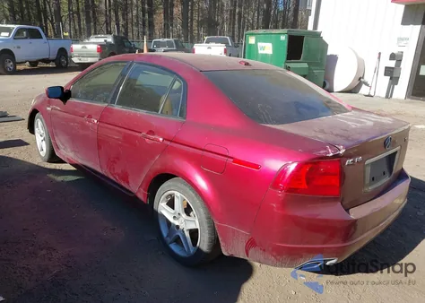 2006 Acura Tl z USA, uszkodzony, nr VIN 19UUA66246A001909